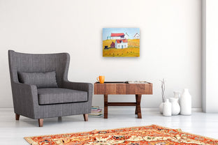 Amish Farm, Heuvelton, New York by Doug Cosbie |  In Room View of Artwork 