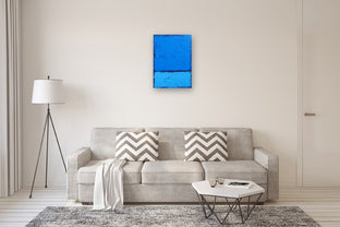 True Blue by Elena Andronescu |  In Room View of Artwork 