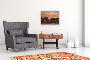 Warm Dusk No. 2 by Elizabeth Garat |  In Room View of Artwork 