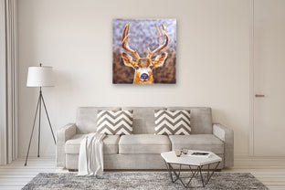 Big Deer by Emil Morhardt |  In Room View of Artwork 