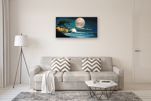 Super Moon by Jesse Aldana |  In Room View of Artwork 