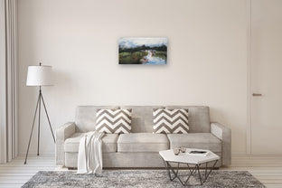 Charm on Turin Field by Ronda Waiksnis |  In Room View of Artwork 