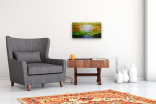 Waterlilies Huntington Park by Vahe Yeremyan |  In Room View of Artwork 