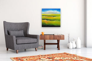 Marsh Colorscape by Nancy Hughes Miller |  In Room View of Artwork 