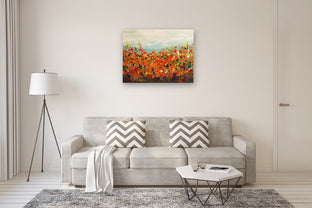 Summer Blooms by Kajal Zaveri |  In Room View of Artwork 