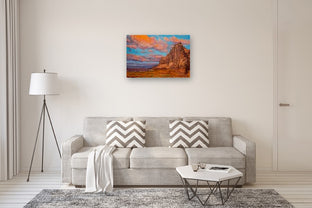 Fortress Rock by Olena Nabilsky |  In Room View of Artwork 