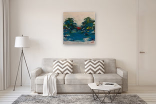 Lakefront by Kajal Zaveri |  In Room View of Artwork 