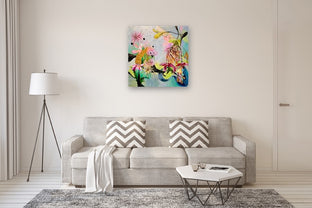 Floral Dance by Julia Hacker |  In Room View of Artwork 