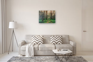 White Forest by Stefan Conka |  In Room View of Artwork 