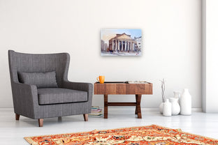 Morning at the Pantheon by James Nyika |  In Room View of Artwork 