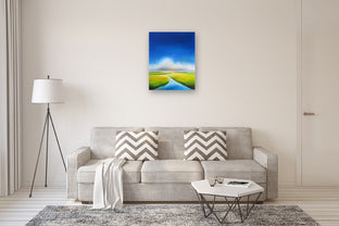 Marsh Creek Light by Nancy Hughes Miller |  In Room View of Artwork 