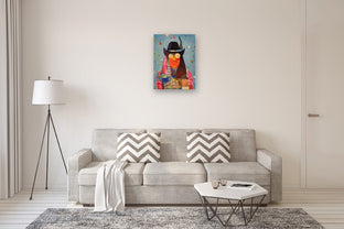 Santa Fe Muse by Darlene McElroy |  In Room View of Artwork 