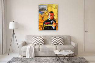 Goldfinger by Rick "Marlowe" Schneider |  In Room View of Artwork 