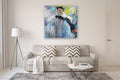 Original art for sale at UGallery.com | Geisha Gathered by Mary Pratt | $3,900 | oil painting | 48' h x 48' w | thumbnail 5