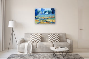 Near Half Moon Bay by Kip Decker |  In Room View of Artwork 