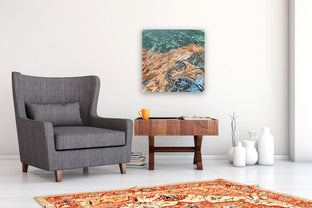 Porter Creek Falls, 1 by Henry Caserotti |  In Room View of Artwork 