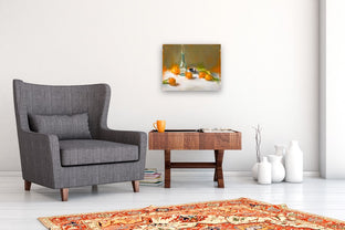 Aura of Orange by Pamela Blaies |  In Room View of Artwork 