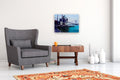 Original art for sale at UGallery.com | Bosphorus by James Nyika | $800 | watercolor painting | 18' h x 24' w | thumbnail 5