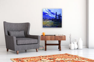 Foot of the Mountain by Nancy Merkle |  In Room View of Artwork 