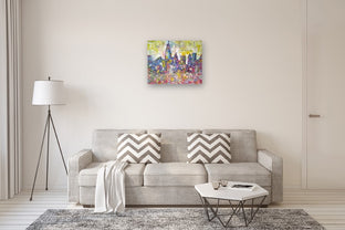 New York Skyline by Natasha Tayles |  In Room View of Artwork 