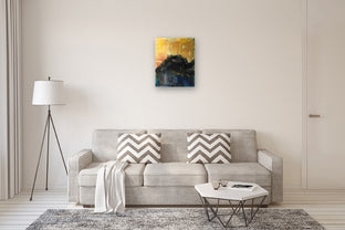 Sunrise on Black Mountain by Mena Malgavkar |  In Room View of Artwork 