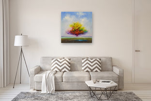 Maple Lane by George Peebles |  In Room View of Artwork 