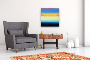 Yellow Sky by Heidi Hybl |  In Room View of Artwork 