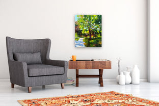 Summer Hike by JoAnn Golenia |  In Room View of Artwork 