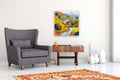 Original art for sale at UGallery.com | Curve in the Road by James Hartman | $1,300 | oil painting | 24' h x 24' w | thumbnail 4