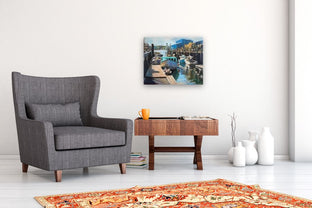 Old Port by Jonelle Summerfield |  In Room View of Artwork 