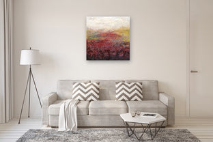 Abstract Landscape C by Janet Hamilton |  In Room View of Artwork 