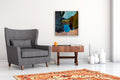 Original art for sale at UGallery.com | Bolt of Blue by Robert Hofherr | $1,350 | acrylic painting | 24' h x 24' w | thumbnail 5