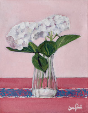 Two White Flowers by Carey Parks |  Artwork Main Image 