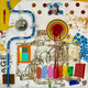 Original art for sale at UGallery.com | Basic General Education by Chus Galiano | $1,600 | mixed media artwork | 31.5' h x 31.5' w | thumbnail 1