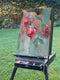 Original art for sale at UGallery.com | Whispers of Spring 1 by Dowa Hattem | $480 | oil painting | 15.7' h x 11.8' w | thumbnail 2