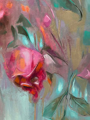 Whispers of Spring 1 by Dowa Hattem |   Closeup View of Artwork 