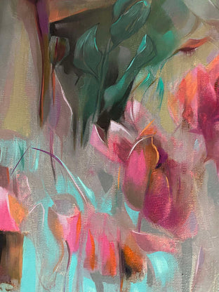 Whispers of Spring 2 by Dowa Hattem |   Closeup View of Artwork 