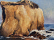 Original art for sale at UGallery.com | Rock at El Matador Beach; Malibu by Elizabeth Garat | $1,800 | oil painting | 22' h x 28' w | thumbnail 4