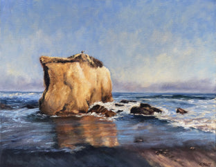 Rock at El Matador Beach; Malibu by Elizabeth Garat |  Artwork Main Image 
