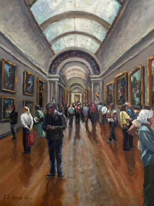 At the Louvre by Faye Vander Veer |  Artwork Main Image 