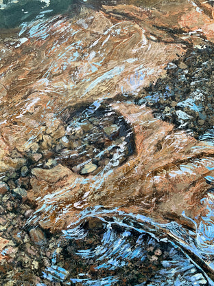 Porter Creek Falls, 1 by Henry Caserotti |   Closeup View of Artwork 