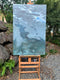Original art for sale at UGallery.com | Wind on the River by Henry Caserotti | $3,400 | acrylic painting | 46.12' h x 30' w | thumbnail 3