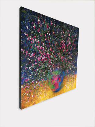 Florabundance by Jeff Fleming |  Side View of Artwork 