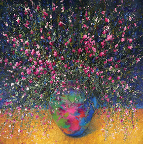 oil painting by Jeff Fleming titled Florabundance