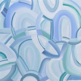 acrylic painting by Jennifer Hanson titled Harmony