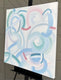 Original art for sale at UGallery.com | Loosen by Jennifer Hanson | $1,175 | acrylic painting | 36' h x 36' w | thumbnail 2