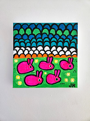 Beach Bunnies by Jessica JH Roller |  Context View of Artwork 