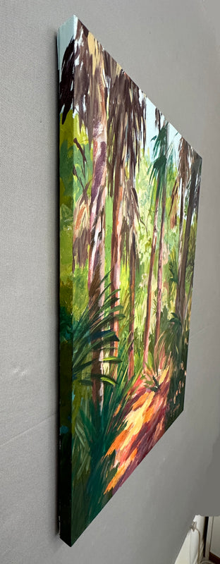 This Florida by JoAnn Golenia |  Side View of Artwork 