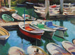 Original art for sale at UGallery.com | San Sebastian Marina II by Jonelle Summerfield | $900 | oil painting | 18' h x 24' w | thumbnail 1