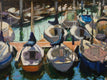Original art for sale at UGallery.com | San Sebastian Marina by Jonelle Summerfield | $1,100 | oil painting | 18' h x 24' w | thumbnail 1